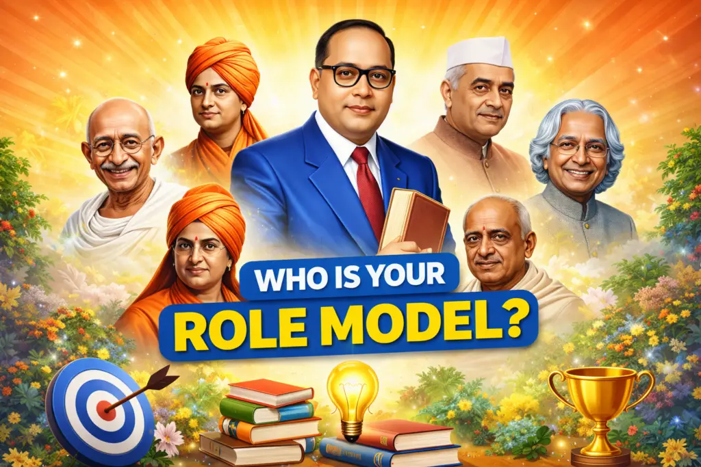 “તમારો રોલ મોડેલ કોણ છે?”